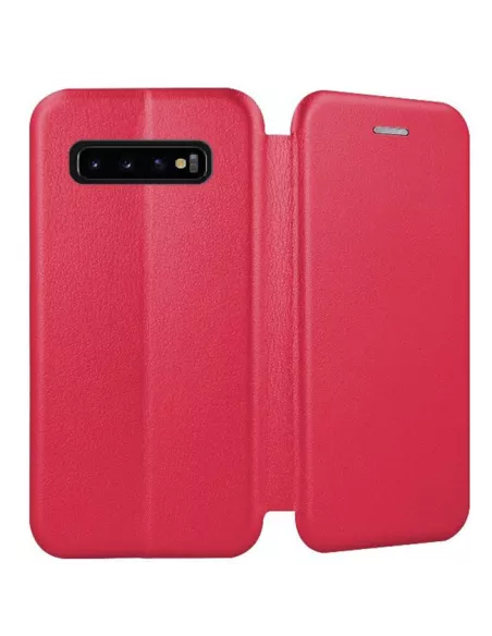 Galaxy S10+ Etui Cuir Folio CLAM | Ibroz