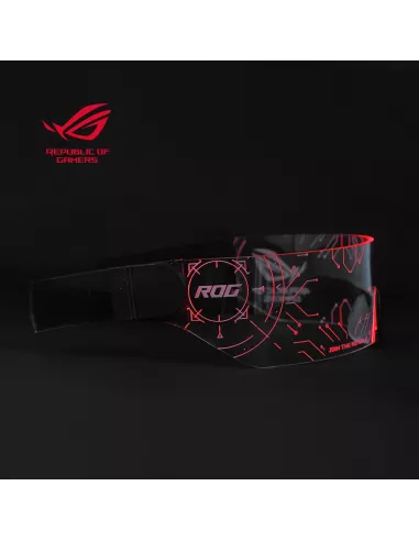 Asus ROG Lunettes CyberPunk Tron Cybergoth - Goggle Glass - Rouge |...