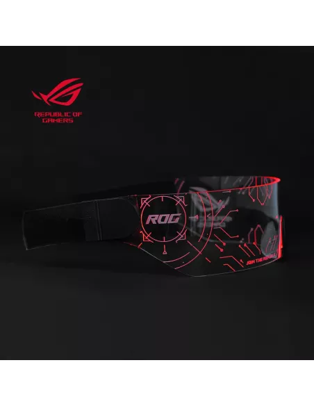 Asus ROG Lunettes CyberPunk Tron Cybergoth - Goggle Glass - Rouge |...