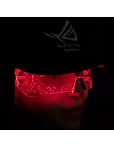 Lunettes Goggle Glass CyberPunk Tron Asus ROG Cybergoth | Ibroz