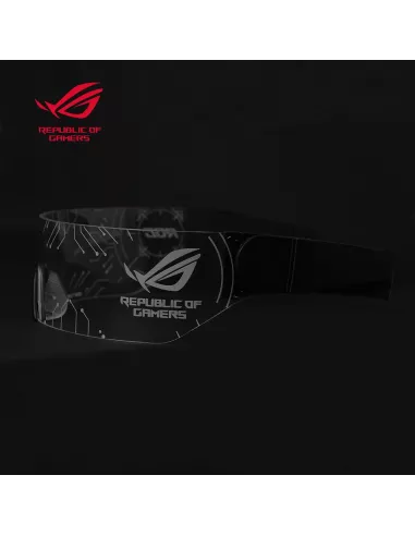 Asus ROG Lunettes CyberPunk Tron Cybergoth - Goggle Glass - Rouge |...