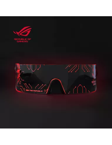 Lunettes Goggle Glass CyberPunk Tron Asus ROG Cybergoth | Ibroz
