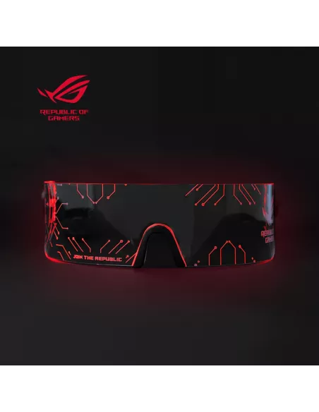 Lunettes Goggle Glass CyberPunk Tron Asus ROG Cybergoth | Ibroz