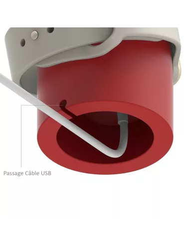 Support Socle de charge "Bullet" pour Apple Watch 7, 6, 5, 4, 3 | I...