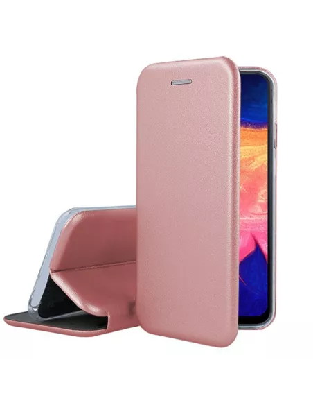 Samsung Galaxy A10 Leather Case Folio CLAM | Ibroz