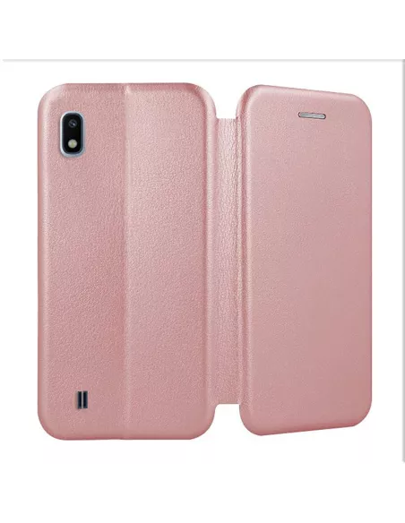 Samsung Galaxy A10 Leather Case Folio CLAM | Ibroz