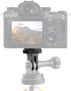 Adaptateur ¼ pour montage tous matériels sur accessoires Gopro | Ibroz 2