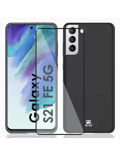 Samsung Galaxy S21 FE Coque ABS Ultra Fine + Protection Ecran (5D) ...