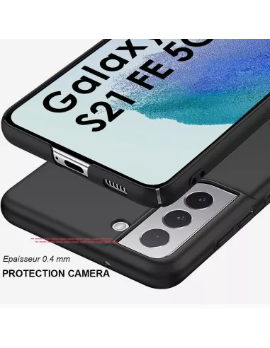 Samsung Galaxy S21 FE Coque ABS Ultra Fine + Protection Ecran (5D) ...