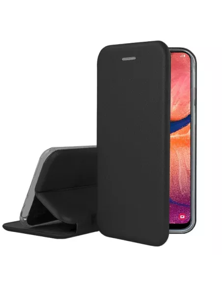 Samsung Galaxy A20e Etui Cuir Folio CLAM | Ibroz