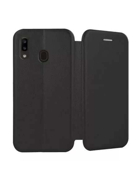 Samsung Galaxy A20e Etui Cuir Folio CLAM | Ibroz