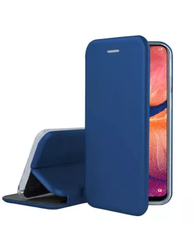 Samsung Galaxy A20e Etui Cuir Folio CLAM | Ibroz