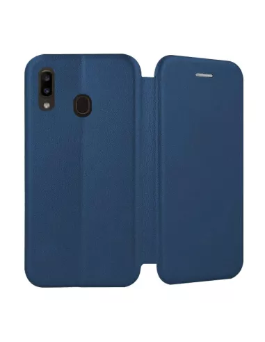 Samsung Galaxy A20e Etui Cuir Folio CLAM | Ibroz