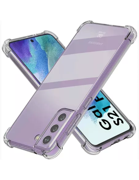 Samsung Galaxy S21 FE Pack Shockproof Case + 9H Screen Protector - ...