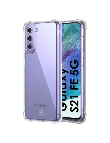 Samsung Galaxy S21 FE Pack Coque antichocs + Protection Ecran 9H - ...