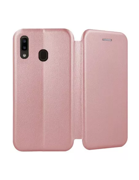 Samsung Galaxy A20e Etui Cuir Folio CLAM | Ibroz
