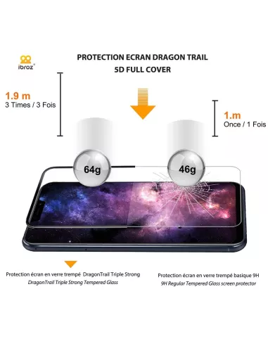 Set of 3 Xiaomi 12-12x edge-to-edge glass screen protectors ...