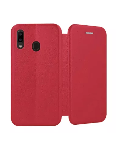 Samsung Galaxy A20e Etui Cuir Folio CLAM | Ibroz