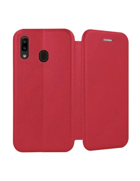 Samsung Galaxy A20e Etui Cuir Folio CLAM | Ibroz