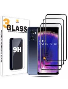 Lot de 3 Protections écran bord à bord pour Oppo Find X5 Lite en ve...