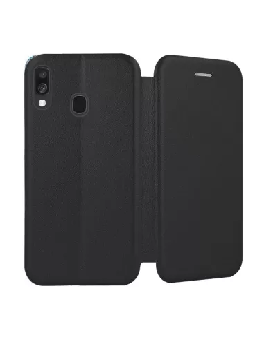 Samsung Galaxy A40 Etui Cuir Folio CLAM | Ibroz
