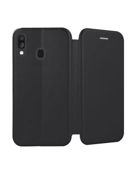 Samsung Galaxy A40 Etui Cuir Folio CLAM | Ibroz