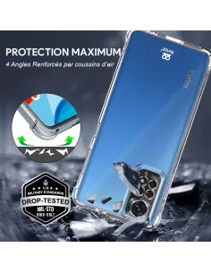 Xiaomi Redmi Note 11-11s Pack Shockproof Case + Screen Protector 9H... 2