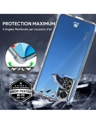 Xiaomi Redmi Note 11-11s Pack Coque antichocs + Protection Ecran 9H...
