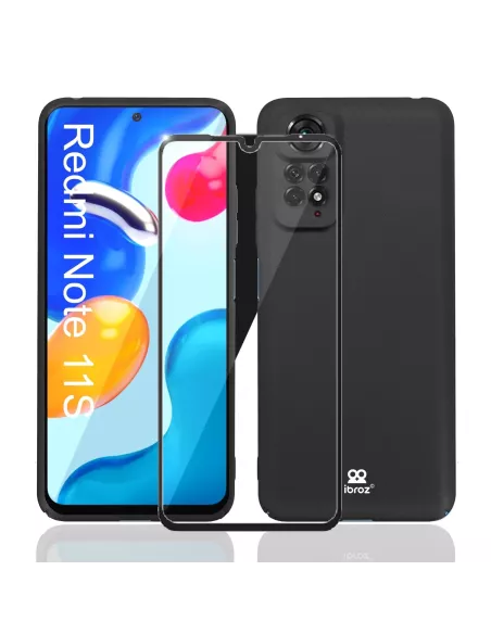 Xiaomi Redmi Note 11-11s Ultra Thin ABS Case + Screen Protector (5...