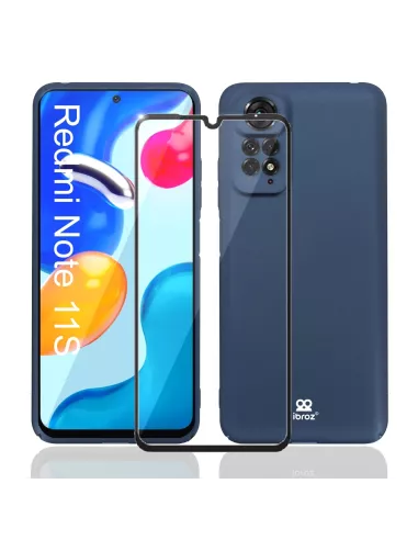 Xiaomi Redmi Note 11-11s Ultra Thin ABS Case + Screen Protector (5...