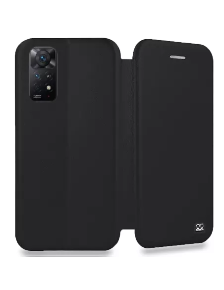 Xiaomi Redmi Note 11 Pro Etui Cuir Folio Clam - Noir | Ibroz