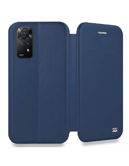Xiaomi Redmi Note 11 Pro Etui Cuir Folio Clam - Bleu cosmos | Ibroz