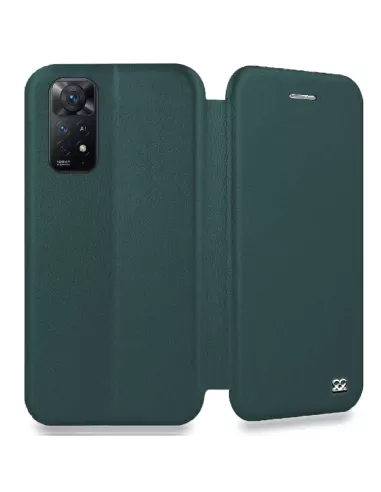 Xiaomi Redmi Note 11 Pro Etui Cuir Folio Clam - Vert Sequoia | Ibroz