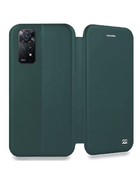 Xiaomi Redmi Note 11 Pro Etui Cuir Folio Clam - Vert Sequoia | Ibroz