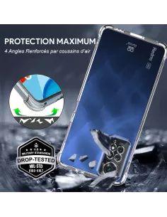 Xiaomi Redmi Note 11 Pro Pack Shockproof Case + 9H Screen Protector... 2