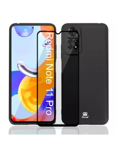 Xiaomi Redmi Note 11 Pro Ultra Thin ABS Case + Screen Protector (5...
