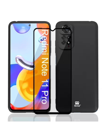 Xiaomi Redmi Note 11 Pro Ultra Thin ABS Case + Screen Protector (5...