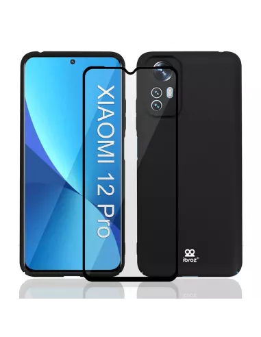 Xiaomi 12 Pro ABS Ultra Slim Case + Screen Protector (5D) - 9H - N...