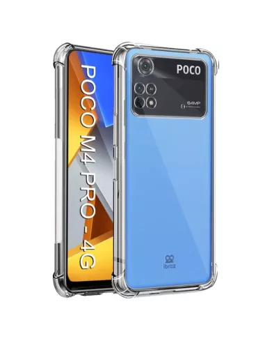 Xiaomi Poco M4 Pro (4G) Pack Shockproof Case + Screen Protector 9H ...