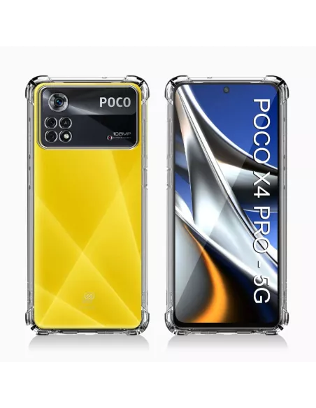 Xiaomi Poco X4 Pro (5G) Pack Coque antichocs + Protection Ecran 9H ...