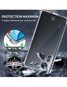 Xiaomi 12-12x Pack Shockproof Case + 9H Screen Protector - Transparent... 2