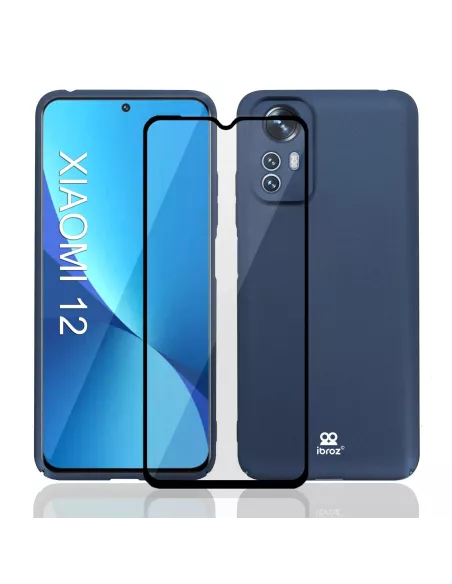 Xiaomi 12-12x ABS Ultra Slim Case + Screen Protector (5D) - 9H - B...