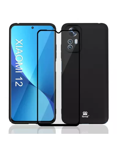 Xiaomi 12-12x ABS Ultra Slim Case + Screen Protector (5D) - 9H - N...