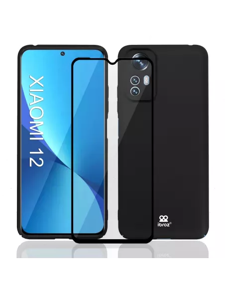 Xiaomi 12-12x Coque ABS Ultra Fine + Protection Ecran (5D) - 9H - N...