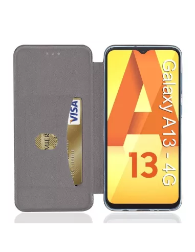 Samsung Galaxy A13 (4G) Etui Cuir Folio Clam - Rose gold | Ibroz