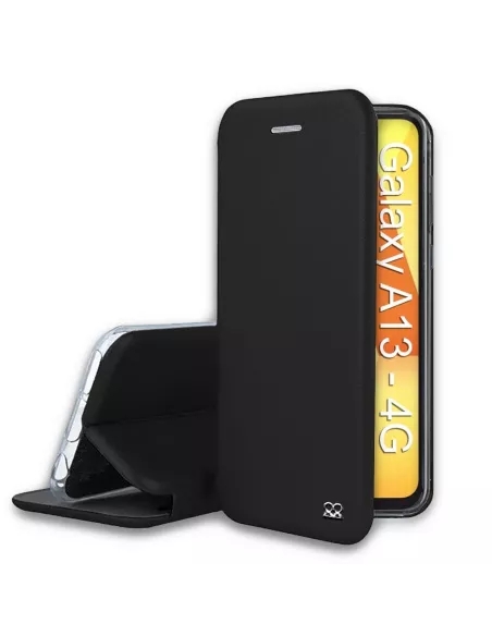 Samsung Galaxy A13 (4G) Etui Cuir Folio Clam - Noir | Ibroz