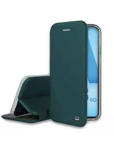 Samsung Galaxy A53 Etui Cuir Folio Clam - Vert Sequoia | Ibroz