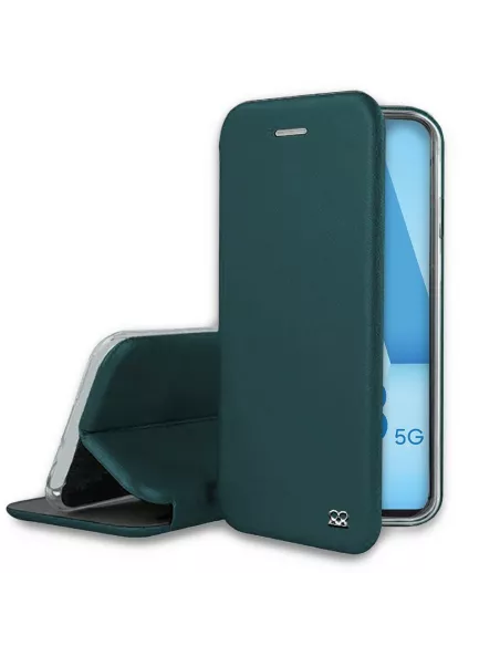 Samsung Galaxy A53 Etui Cuir Folio Clam - Vert Sequoia | Ibroz