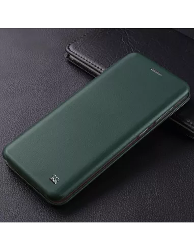 Samsung Galaxy A53 Etui Cuir Folio Clam - Vert Sequoia | Ibroz