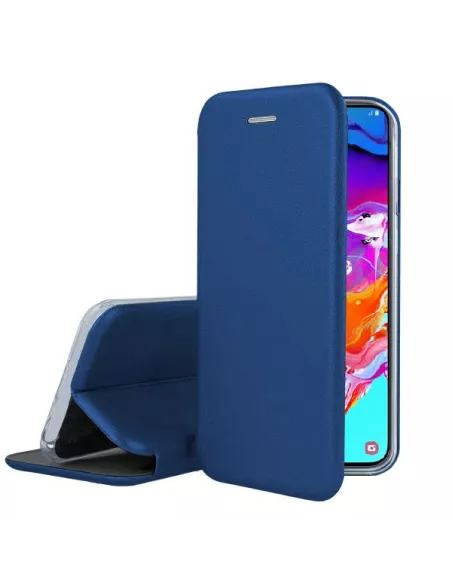 Samsung Galaxy A70 Leather Case Folio CLAM | Ibroz